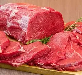 Carne de Res (Cadera, Bola de lomo, nalga de res, paceta, cuadrado)