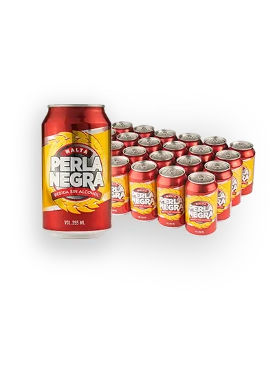 Malta Perla Negra (Caja de 24 Unidades)