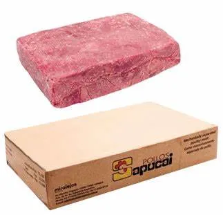 Caja de carne mecánicamente separada congelada de ave (Picadillo de pollo MDM))  (20 kg / 44,092 lbs)